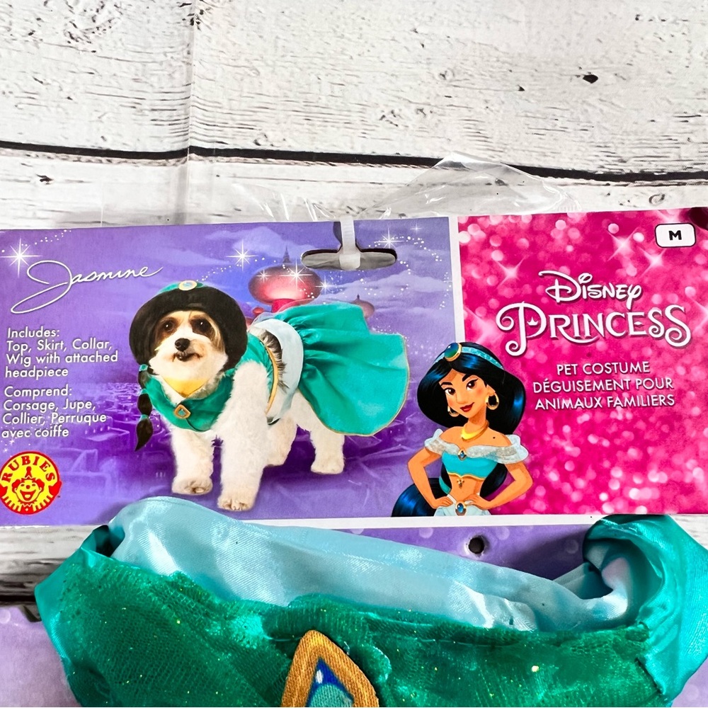 NWT-Disney Princess Jasmine Medium Pet Costume - Picture 4 of 8